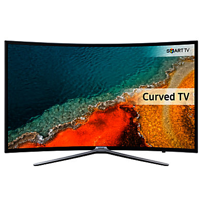 Samsung UE49K6300 Curved LED HD 1080p Smart TV, 49  with Freeview HD, Built-In Wi-Fi & SmartThings Compatibility